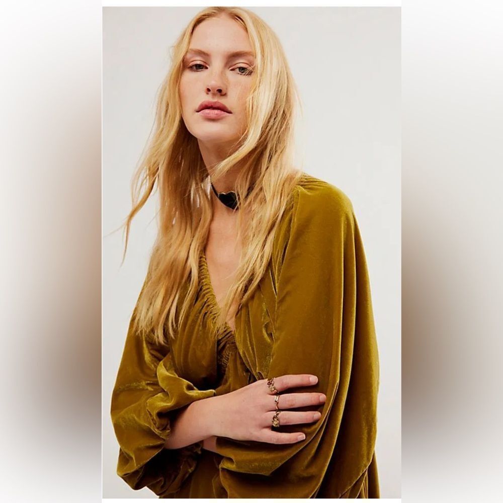 Free People Portia Velvet Mini - Picture 3 of 6
